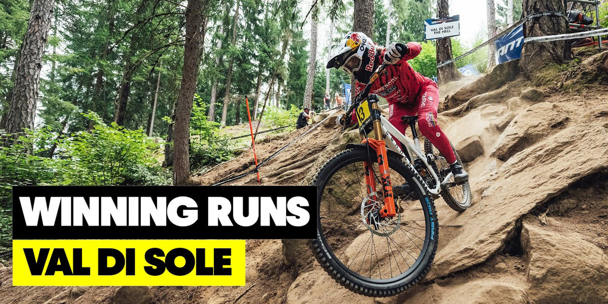 Entra a ver las bajadas ganadoras en Val Di Sole | UCI Downhill