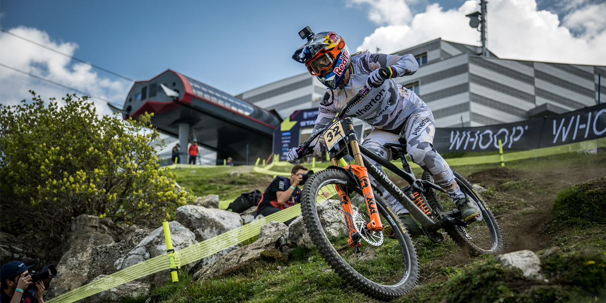 Las mejores bajadas en Lenzerheide 2023 UCI Elite Downhill