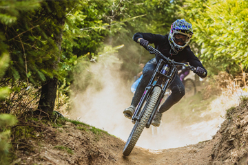 ¡Rodando en el bike park la nueva Marin Quake!
